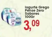 Federzoni Supermercados Iogurte Grego Pense Zero Sabores oferta