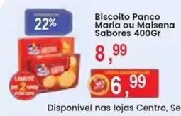 Federzoni Supermercados Biscoito Panco Maria ou Maisena Sabores oferta