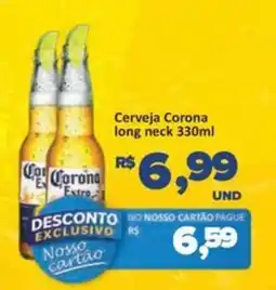 Paulistão Supermercados Cerveja corona long neck oferta