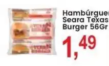 Federzoni Supermercados Hambúrguer seara texas burger oferta