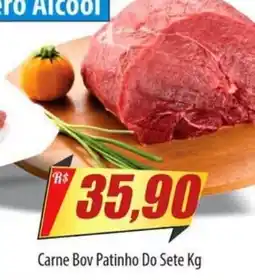 Preço Certo Carne Bov Patinho Do Sete Kg oferta