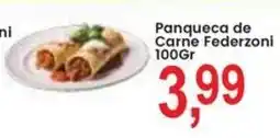 Federzoni Supermercados Panqueca de Carne Federzoni oferta