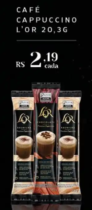Empório Bahamas Café cappuccino l'or 20,3g oferta