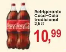 Federzoni Supermercados Refrigerante coca-cola tradicional oferta