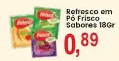 Federzoni Supermercados Refresco em Pó Frisco Sabores oferta