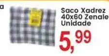 Federzoni Supermercados Saco Xadrez Zenale oferta