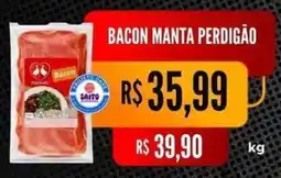 Saito Supermercados Bacon manta perdigão oferta