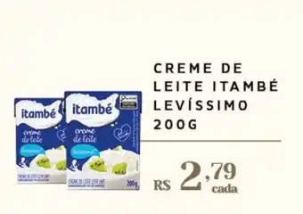 Empório Bahamas Creme de leite itambé levíssimo oferta