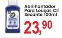 Federzoni Supermercados Abrilhantador Para Louças Cif Secante oferta
