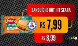 Saito Supermercados Sanduíche hot hit seara oferta