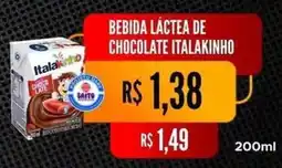 Saito Supermercados Bebida láctea de chocolate italakinho oferta