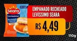 Saito Supermercados empanado recheado levíssimo seara oferta