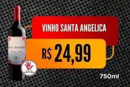 Saito Supermercados vinho santa angelica oferta