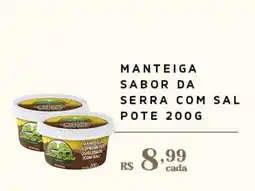 Empório Bahamas Manteiga sabor da serra com sal oferta