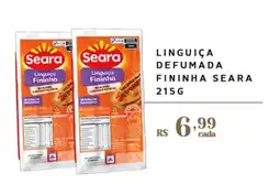Empório Bahamas Linguiça defumada fininha seara oferta