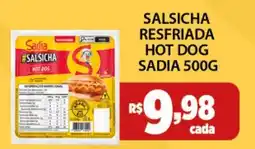 Empório Bahamas Salsicha resfriada hot dog sadia oferta
