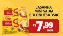 Empório Bahamas Lasanha mini sadia bolonhesa oferta