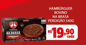 Empório Bahamas Hambúrguer bovino na brasa oferta