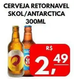 ServBem Cerveja retornavel skol/antarctica oferta