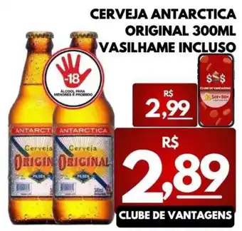 ServBem Cerveja Antarctica Original oferta