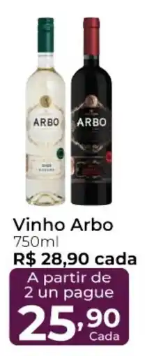 Super Kan Vinho Arbo oferta