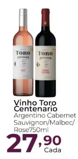 Super Kan Vinho Toro Centenario oferta