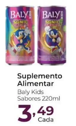 Super Kan Suplemento Alimentar Baly Kids oferta