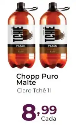 Super Kan Chopp Puro Malte Claro Tchê 1l oferta