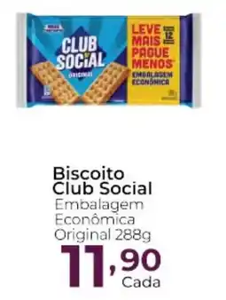 Super Kan Biscoito club social embalagem econômica original oferta