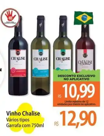 Atacadão Vinho Chalise Vários tipos oferta