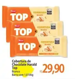 Atacadão Cobertura de Chocolate Harald Top Branco oferta