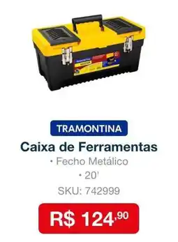 Sodimac Caixa de Ferramentas oferta
