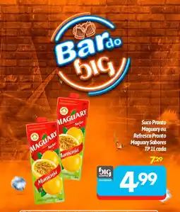 Supermercados Big Compra Suco Pronto Maguary ou Refresco Pronto Maguary Sabores oferta