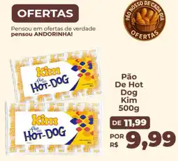 Andorinha Hipermercado Pão para hot-dog kim oferta