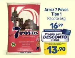 Supermercados Jau Serve Arroz 7 povos oferta