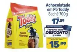 Supermercados Jau Serve Achocolatado em pó toddy oferta