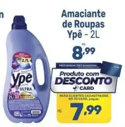Supermercados Jau Serve Amaciantede Roupas Ypê oferta