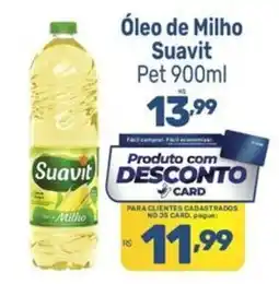 Supermercados Jau Serve Óleo de milho suavit oferta