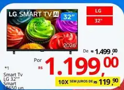 Supermercados Koch lg smart tv ai oferta