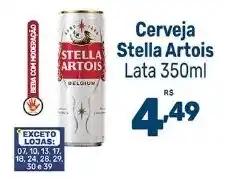 Supermercados Jau Serve Cerveja Stella Artois oferta
