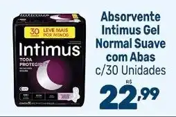 Supermercados Jau Serve Absorvente Intimus Gel Normal Suave oferta