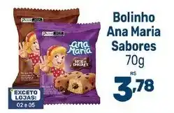 Supermercados Jau Serve Bolinho ana maria sabores oferta