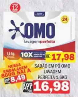Supermercados Mendonça Sabão em pó omo lavagem perfeita oferta