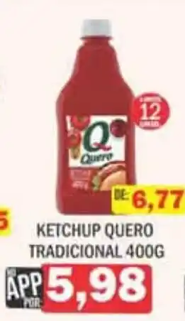 Supermercados Mendonça Ketchup quero tradicional oferta
