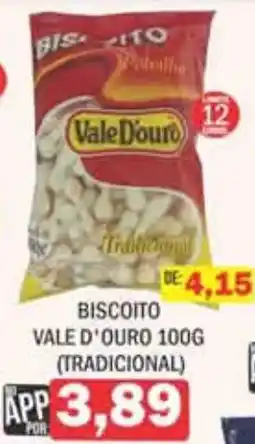 Supermercados Mendonça Biscoito vale d'ouro tradicional oferta
