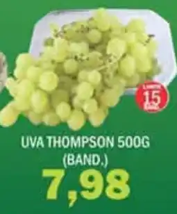 Supermercados Mendonça uva thompson oferta