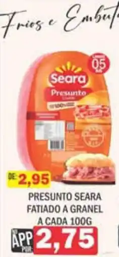 Supermercados Mendonça Presunto seara oferta