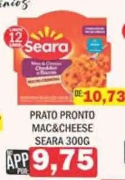 Supermercados Mendonça Prato pronto mac&cheese seara oferta