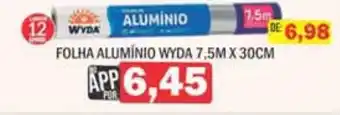 Supermercados Mendonça Folha alumínio wyda oferta