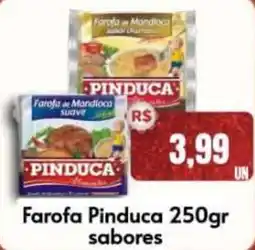 Supermercados Pague Menos Farofa Pinduca sabores oferta